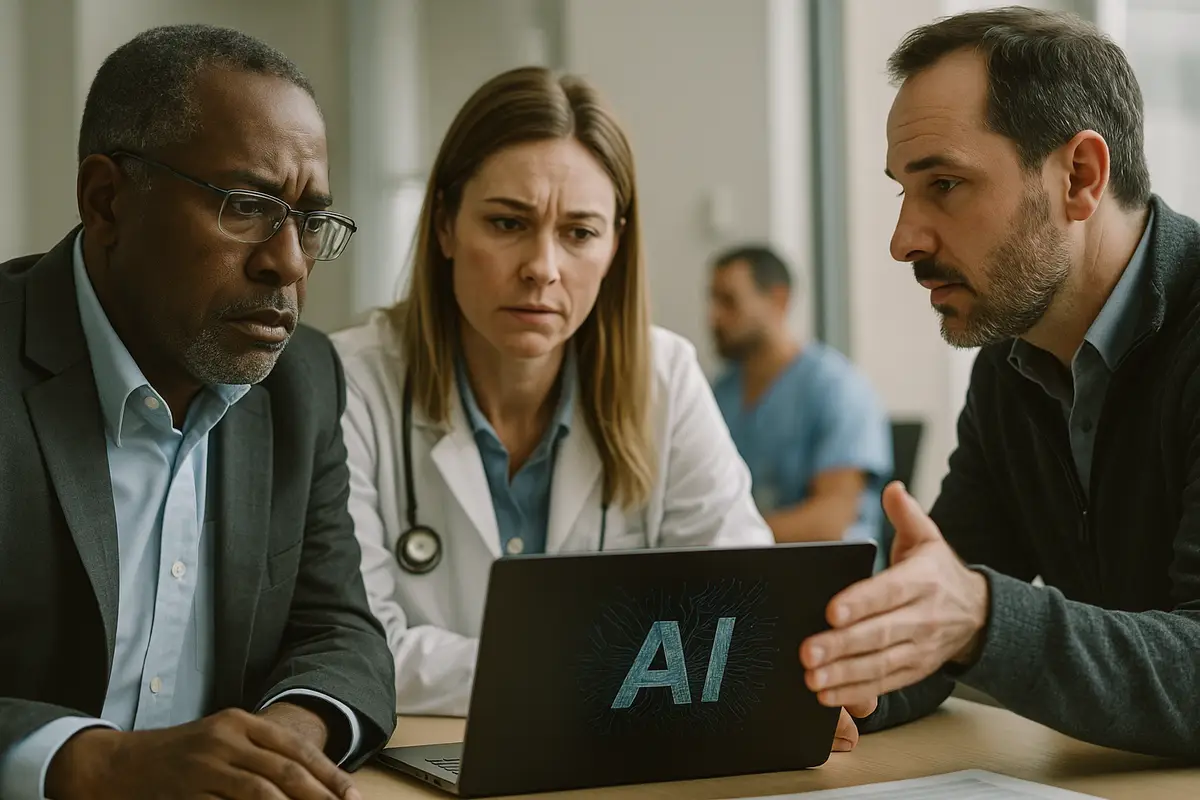 Aseguradoras de salud y el despliegue de IA: redistribución de control y confianza en juego