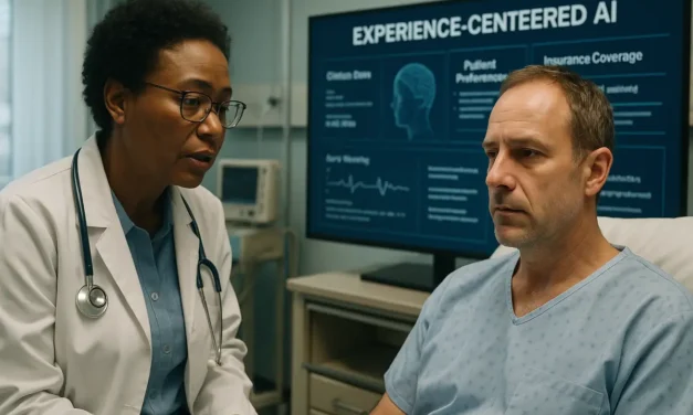 IA centrada en la experiencia: arquitectura y redistribución de control en la atención sanitaria