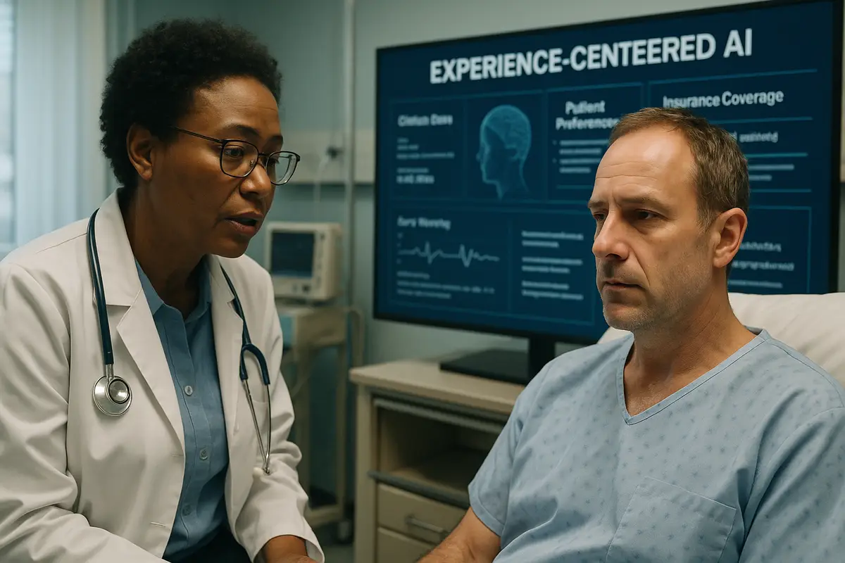 IA centrada en la experiencia: arquitectura y redistribución de control en la atención sanitaria