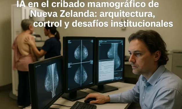 IA en el cribado mamográfico de Nueva Zelanda: arquitectura, control y desafíos institucionales