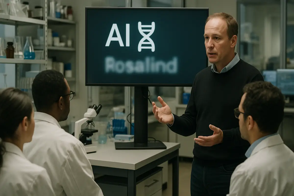 OpenAI lanza GPT-Rosalind para impulsar la investigación en ciencias de la vida