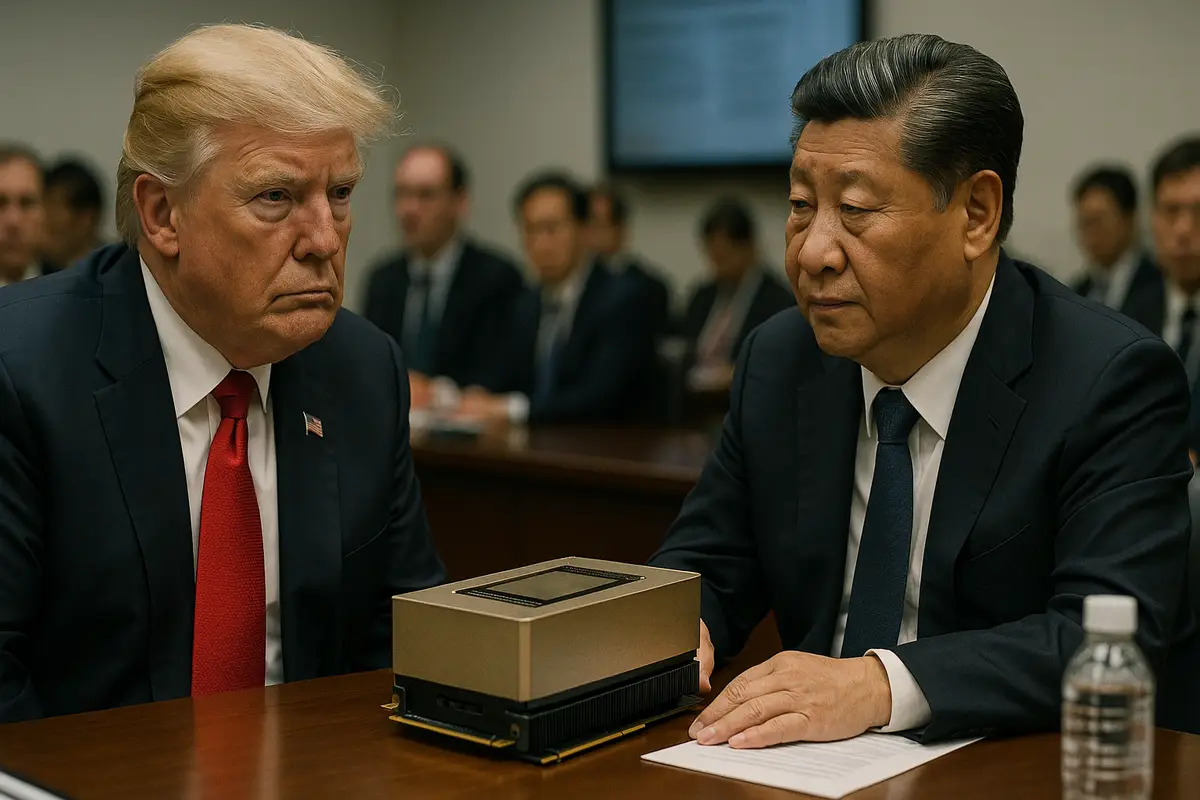 El encuentro Trump-Xi y los chips Nvidia H200: implicaciones estructurales para la soberanía tecnológica