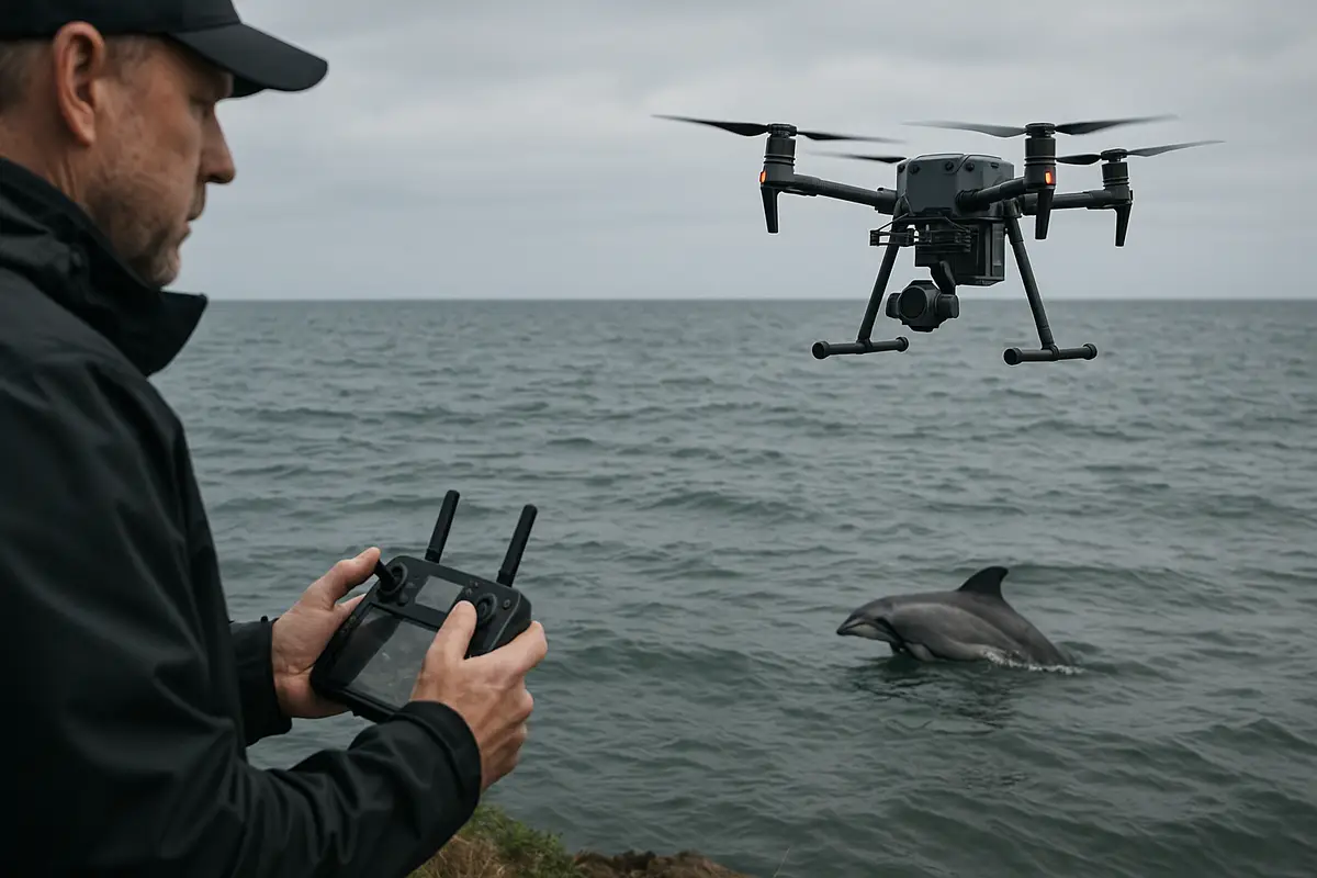 Microsoft impulsa drones con IA para monitorizar delfines en peligro, pero la eficacia y los riesgos siguen abiertos