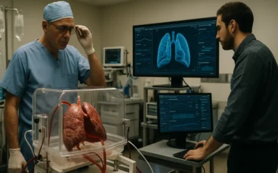 Gemelos digitales en trasplante pulmonar: infraestructura, control y retos de validación