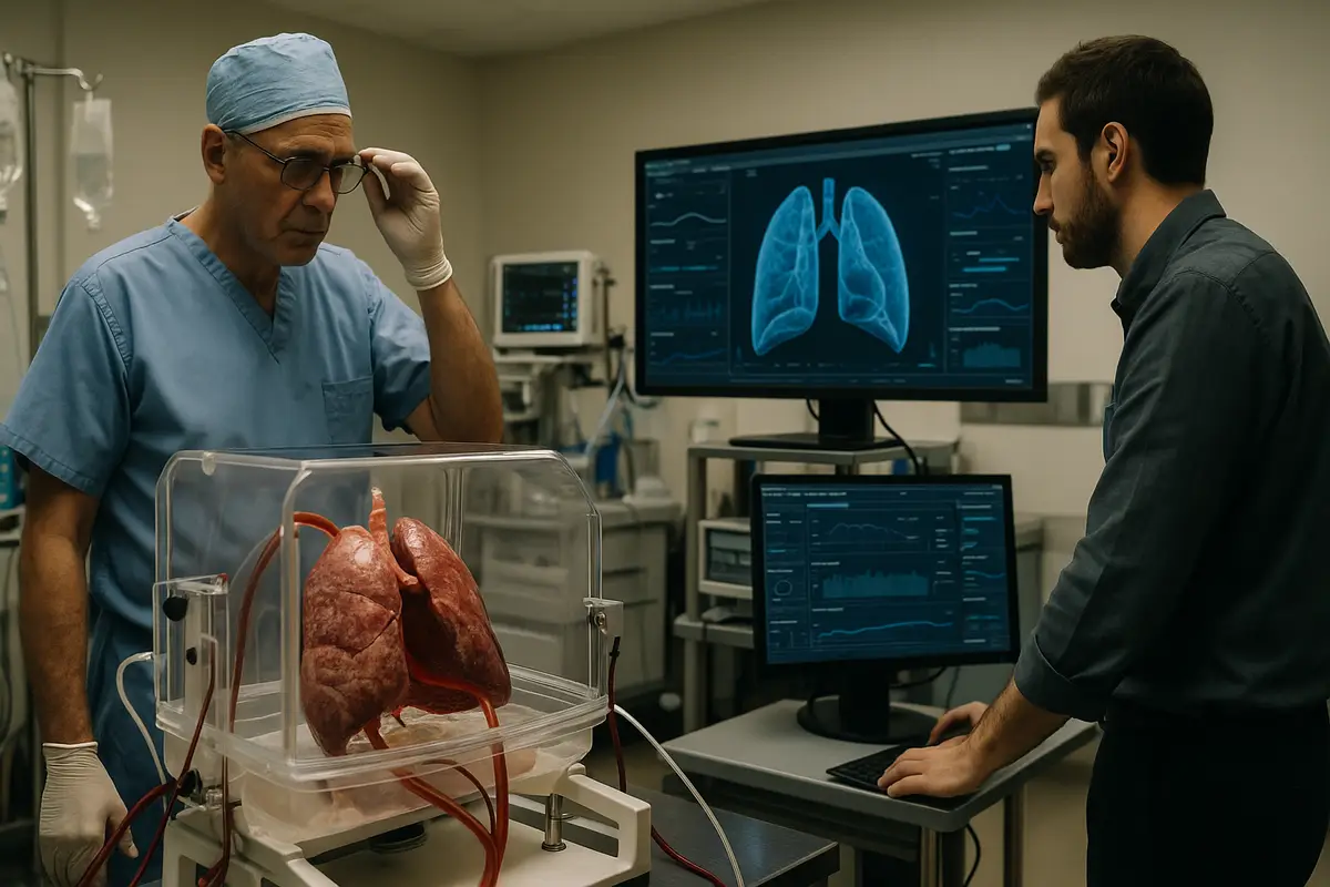 Gemelos digitales en trasplante pulmonar: infraestructura, control y retos de validación